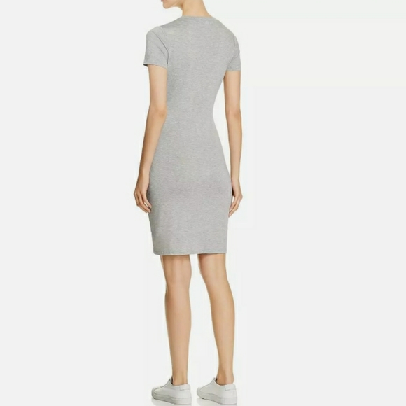 "NWT" gray tie front dress - Picture 2 of 2